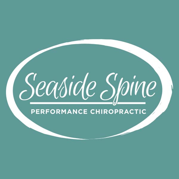 seaside-spine-destin-chiropractor-teal and white seaside spine logo